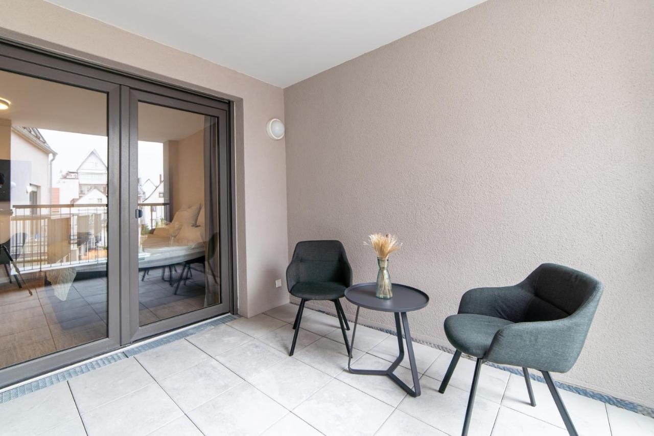 Zentrahome - Zentral Outlet Business Smarttv Balkon Метцинген Екстер'єр фото